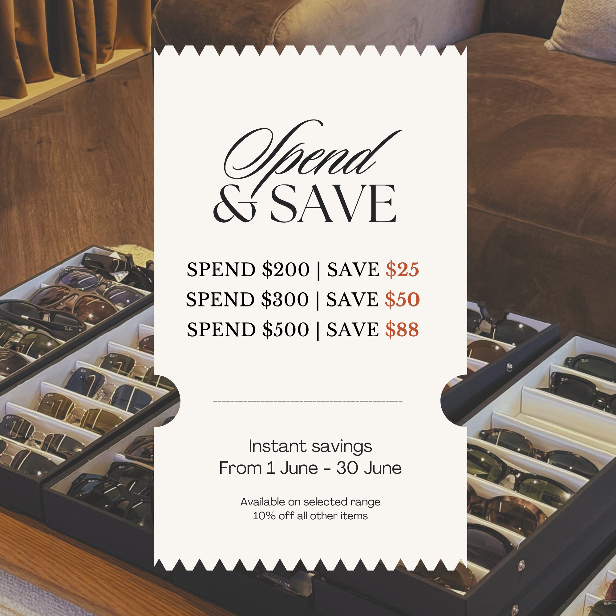 End of Financial Year Sale at Glassique Studio!