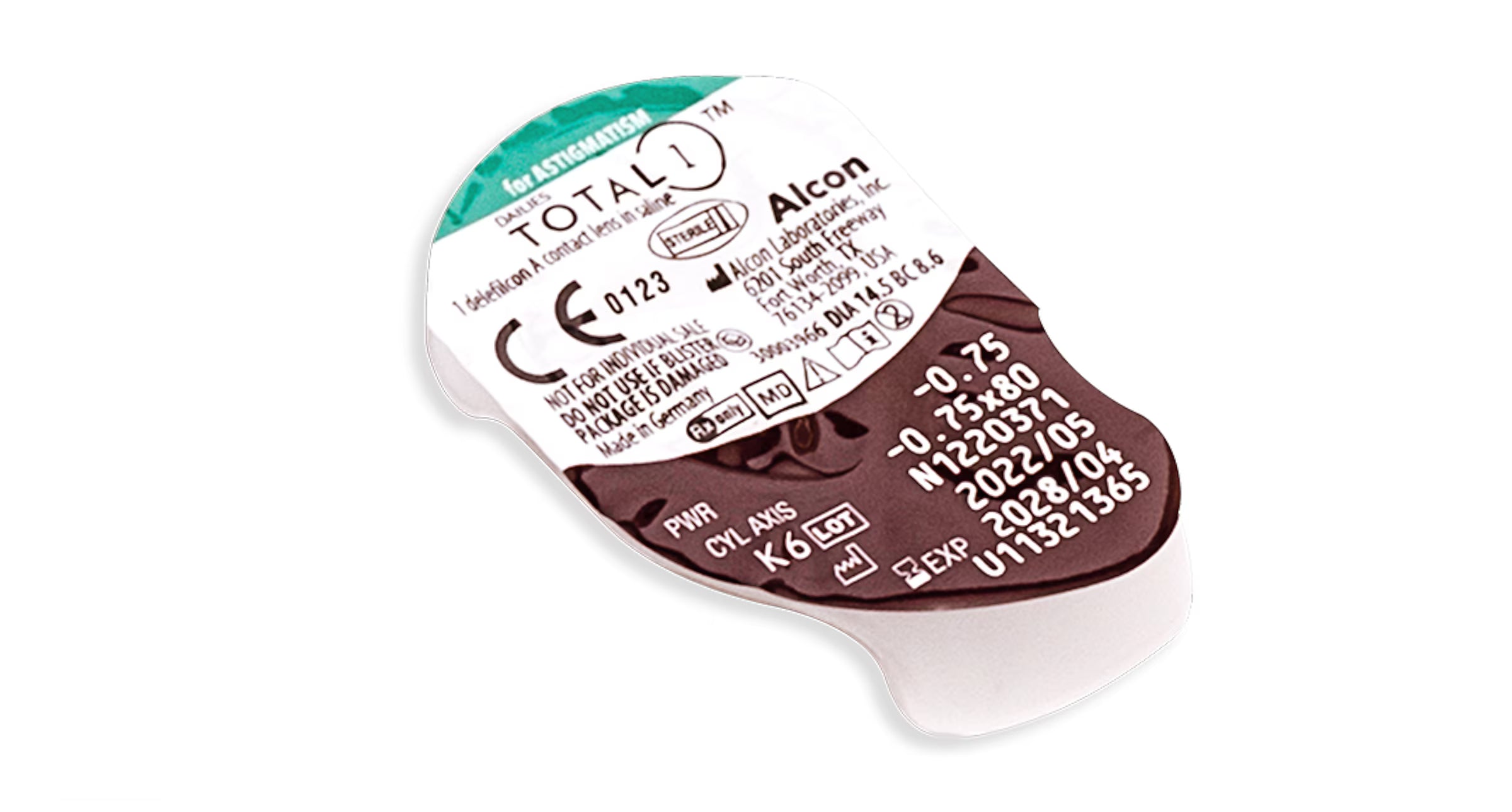 DAILIES TOTAL1® Astigmatism 30/90