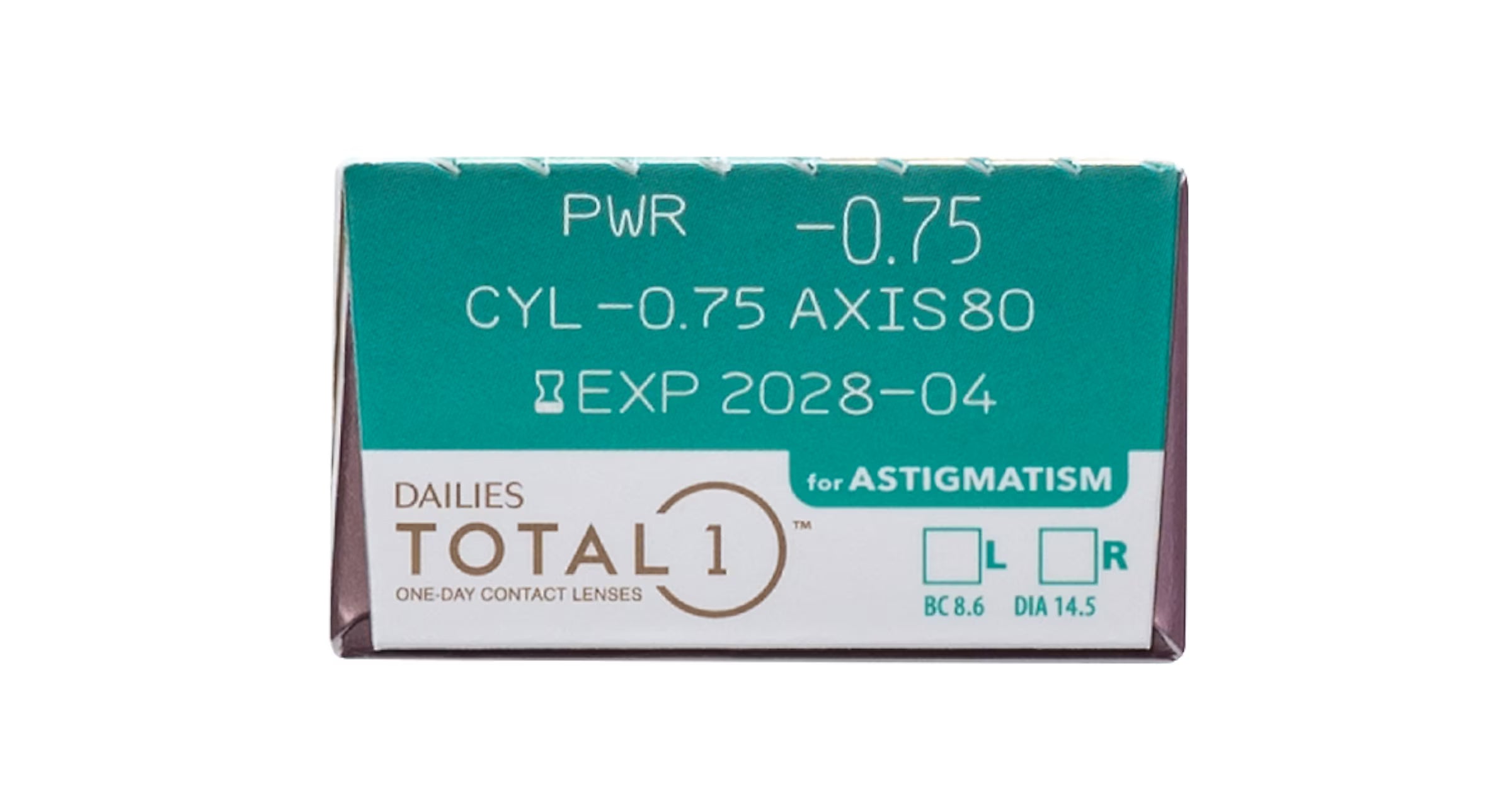 DAILIES TOTAL1® Astigmatism 30/90