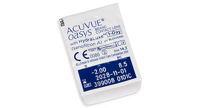 ACUVUE® OASYS 1-Day with HydraLuxe™ Technology 30/90