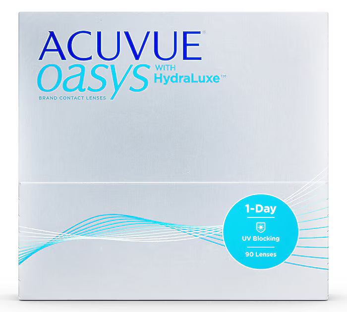 ACUVUE® OASYS 1-Day with HydraLuxe™ Technology 30/90
