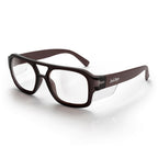 Skylines Chocolate Frame Prescription Safety Glasses
