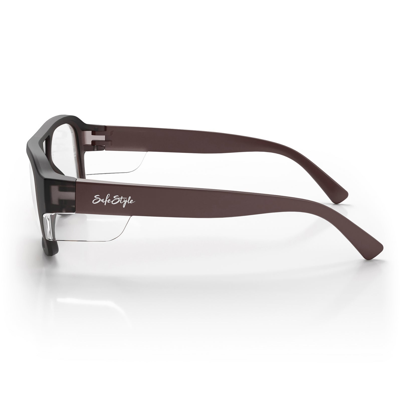 Skylines Chocolate Frame Prescription Safety Glasses