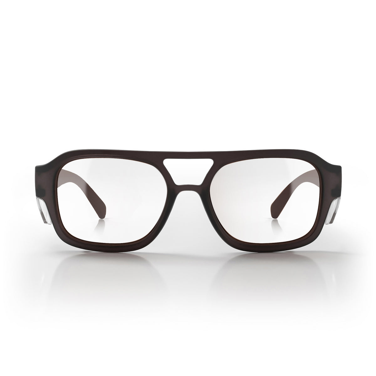 Skylines Chocolate Frame Prescription Safety Glasses